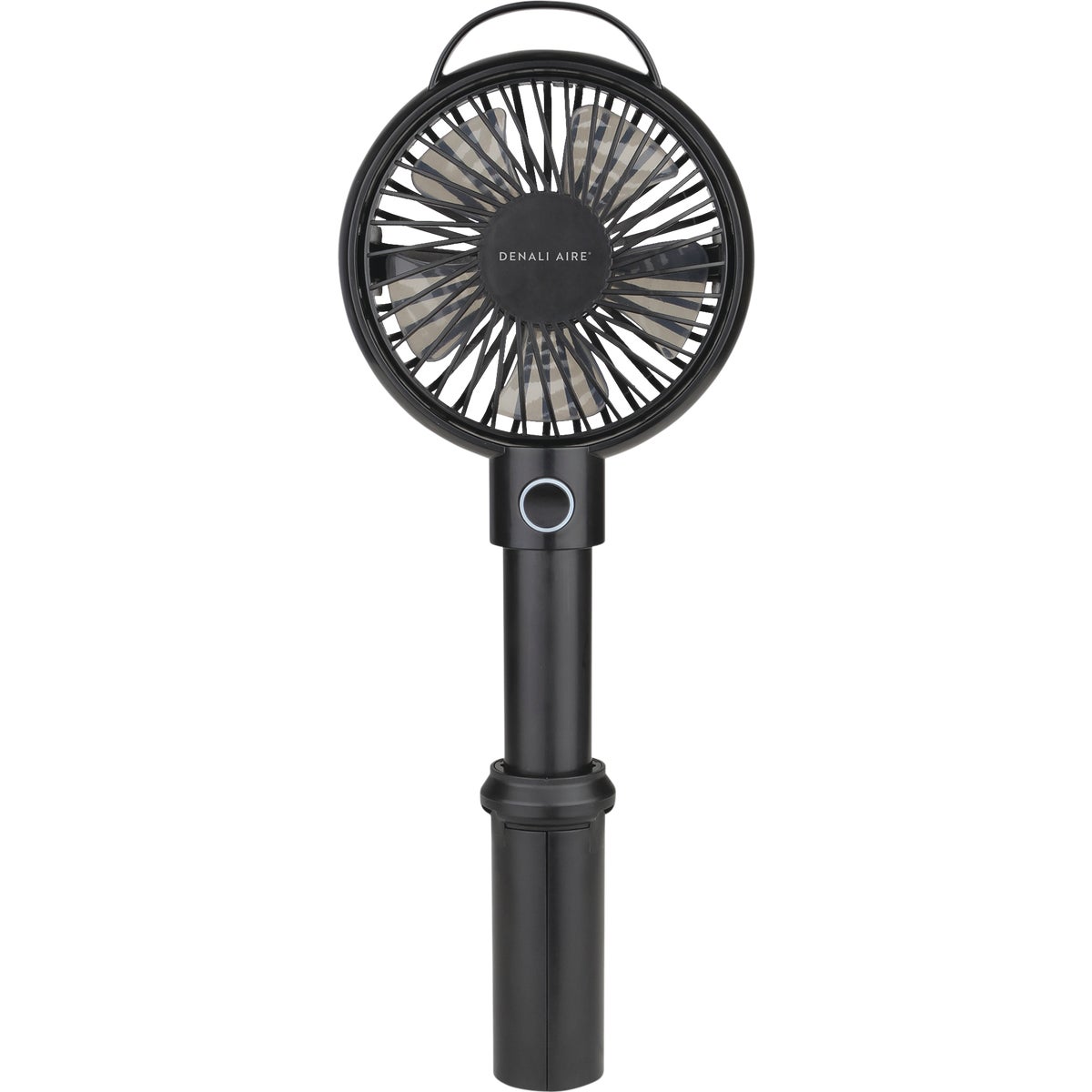 Denali Aire Plastic 4 In. Rechargeable USB Black Handheld Fan Image 3