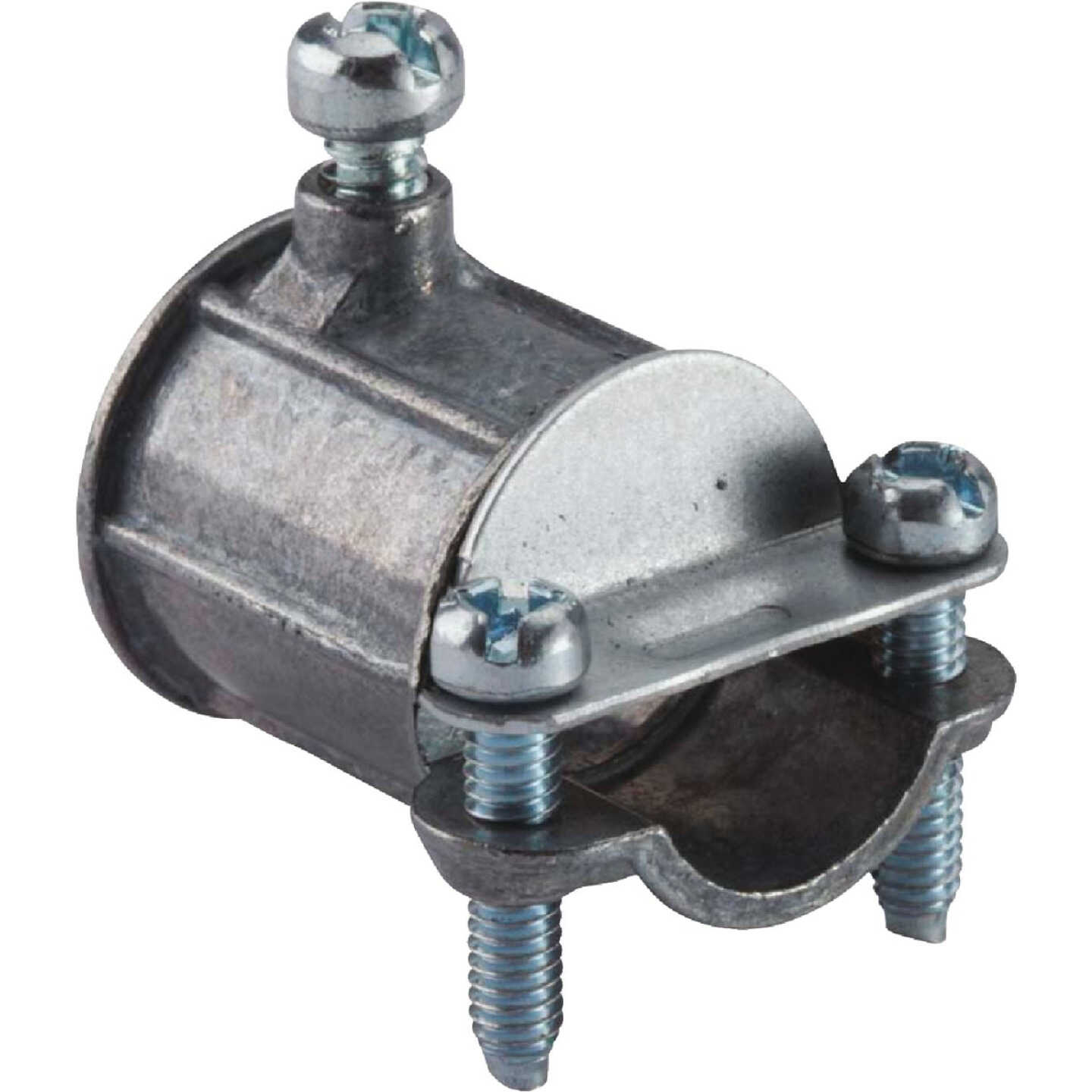 Halex Combination 1/2 In. to 3/8 In. Set Screw Conduit Coupling Image 1