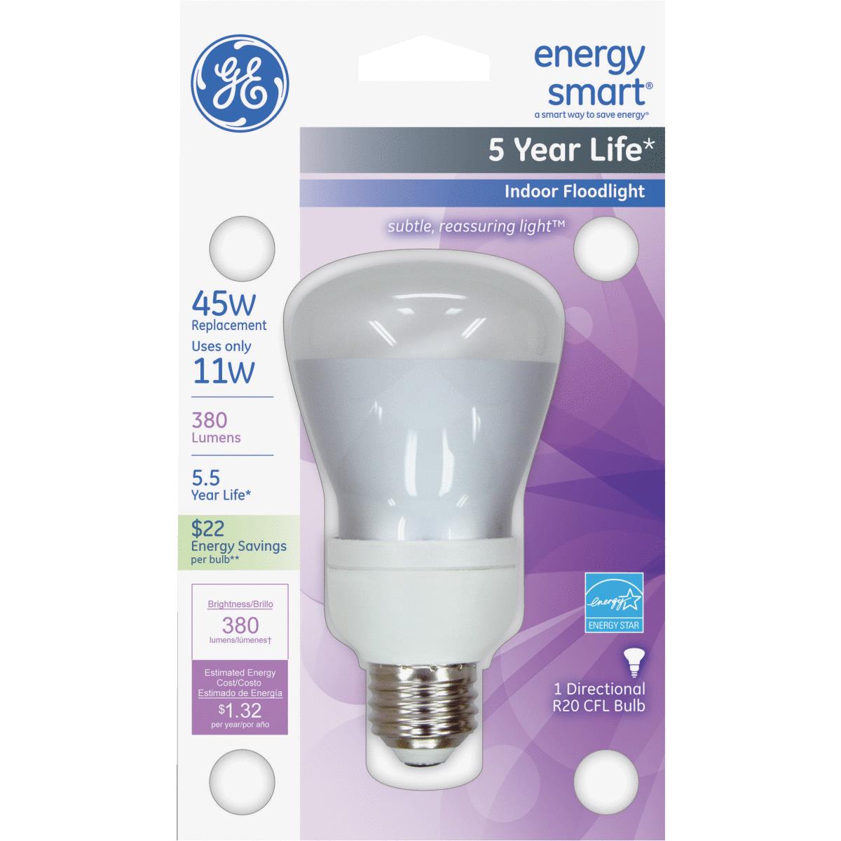 11W R20 REFLECT CFL BULB