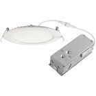 6 In. New Construction IC Rated White CCT Tunable Slim LED Downlight, 1100 Lm. Image 1