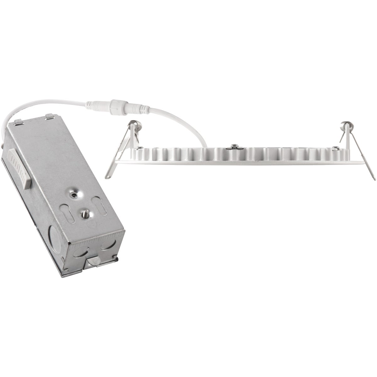 6 In. New Construction IC Rated White CCT Tunable Slim LED Downlight, 1100 Lm. Image 4