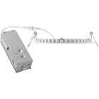 6 In. New Construction IC Rated White CCT Tunable Slim LED Downlight, 1100 Lm. Image 4