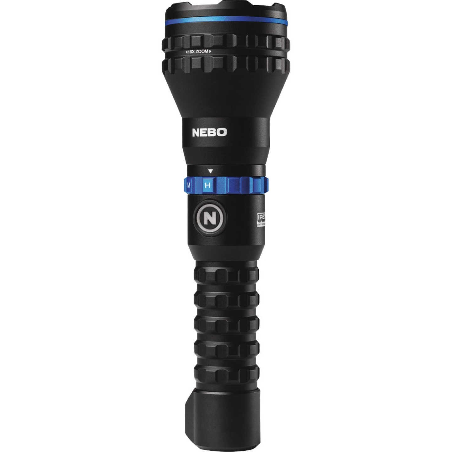 Nebo Luxtreme Blueline 1/2-Mile Rechargeable 15X Zoom Spotlight & Flashlight Combo Image 5