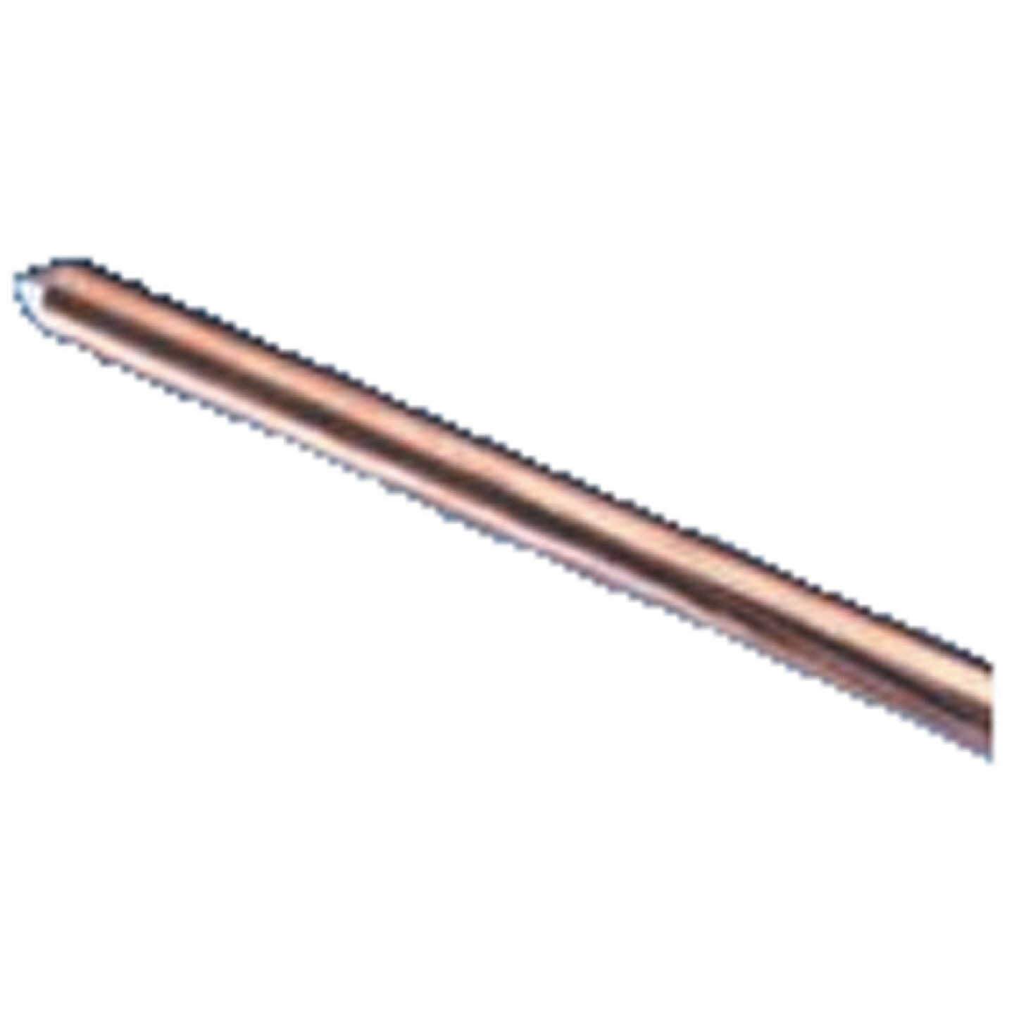 Erico 1/2 In. x 8 Ft. Steel Core Copper Bonded Ground Rod Image 1