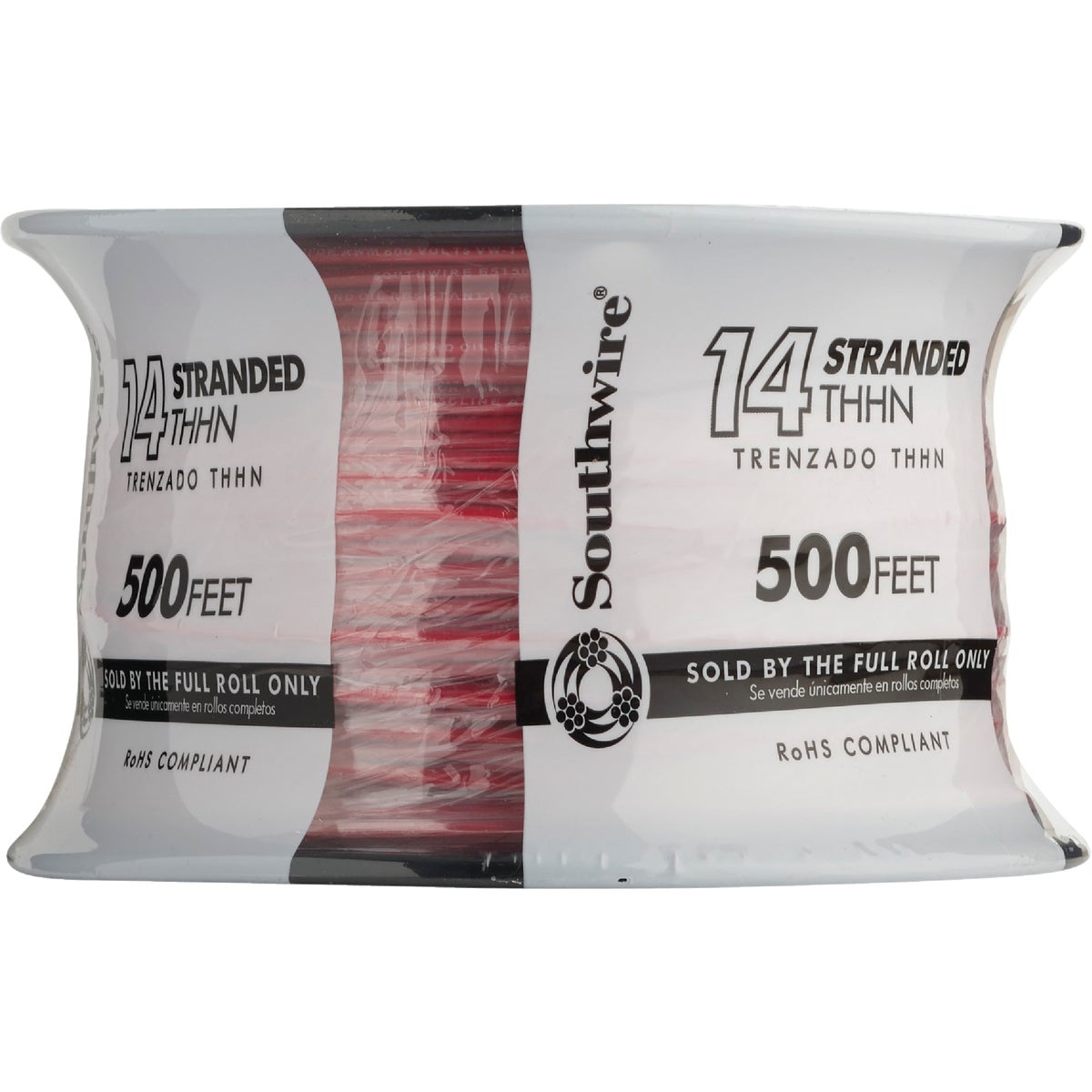Southwire 500 Ft. 14 AWG Stranded Red THHN Electrical Wire Image 2