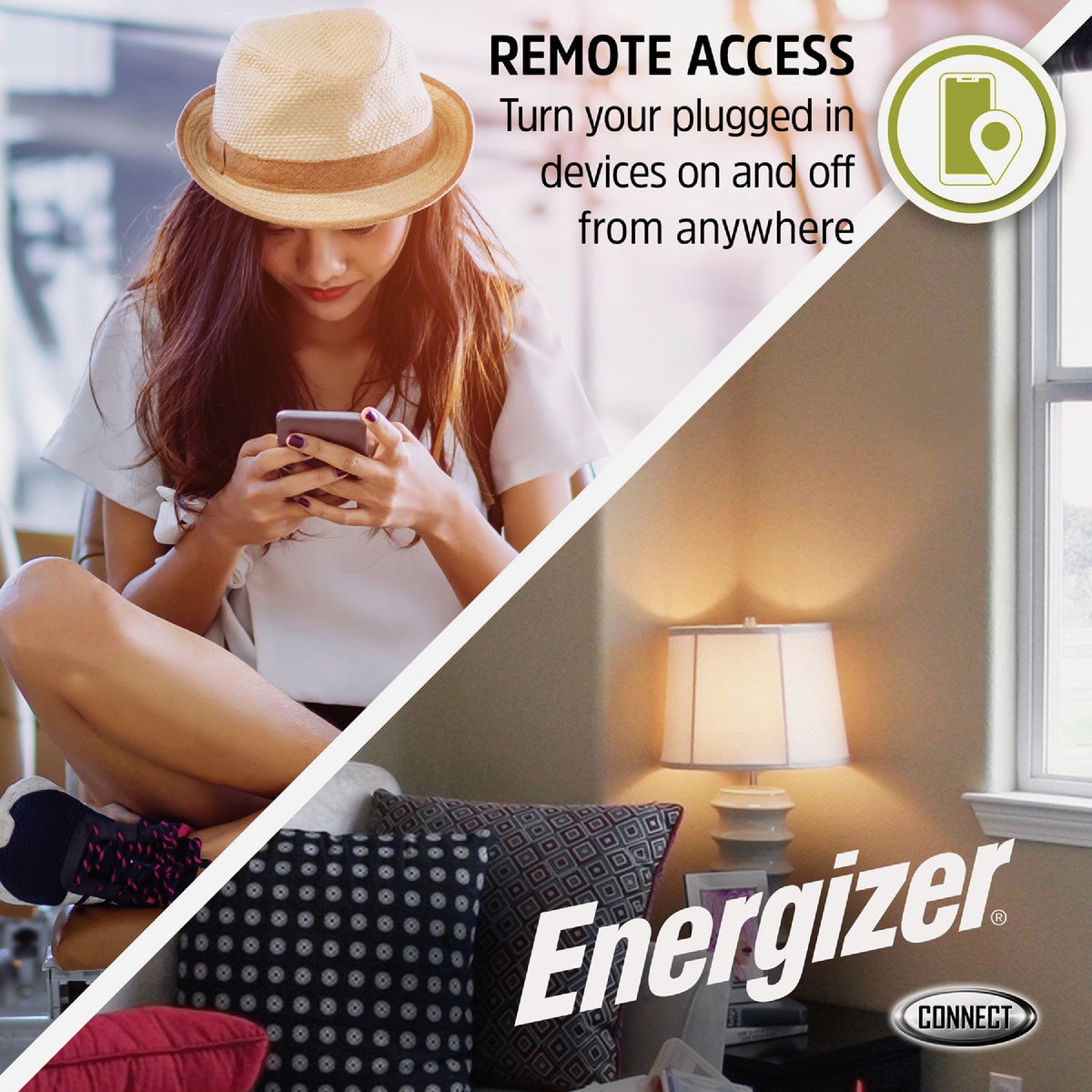 Energizer Connect 125V 1-Outlet Indoor Smart WiFi Plug (2-Pack) Image 5
