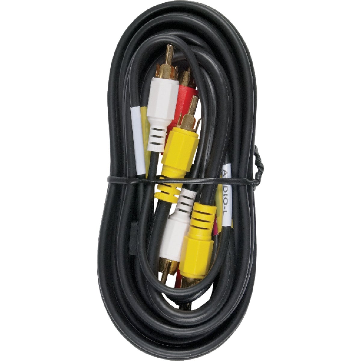 RCA 6 Ft. Black Audio/Video Dubbing Cable Image 3