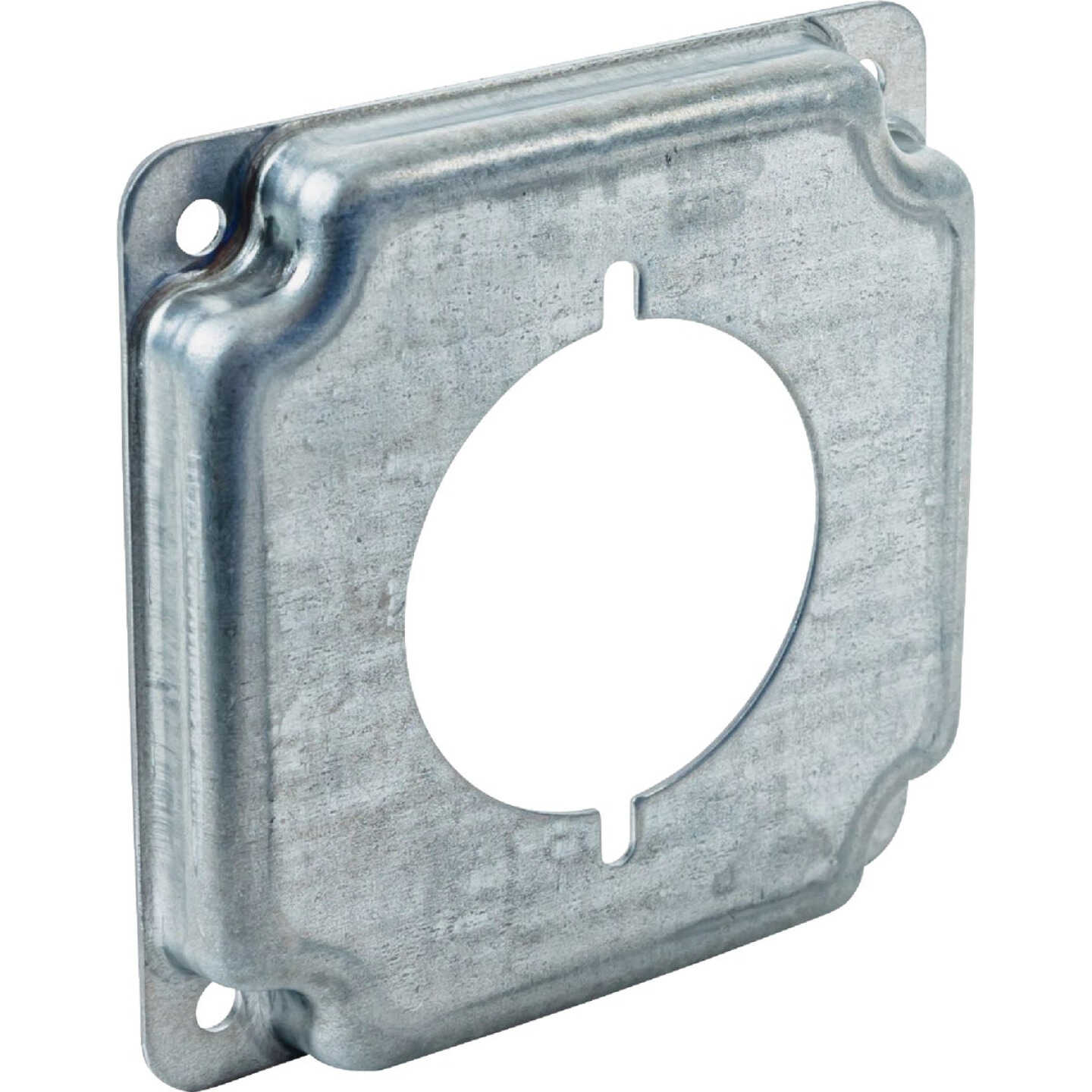 Southwire 2.156 In. Dia. Receptacles 4 In. x 4 In. Square Device Cover Image 1