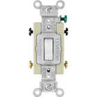 Leviton Toggle White 20A 4-Way Quiet Switch Image 1