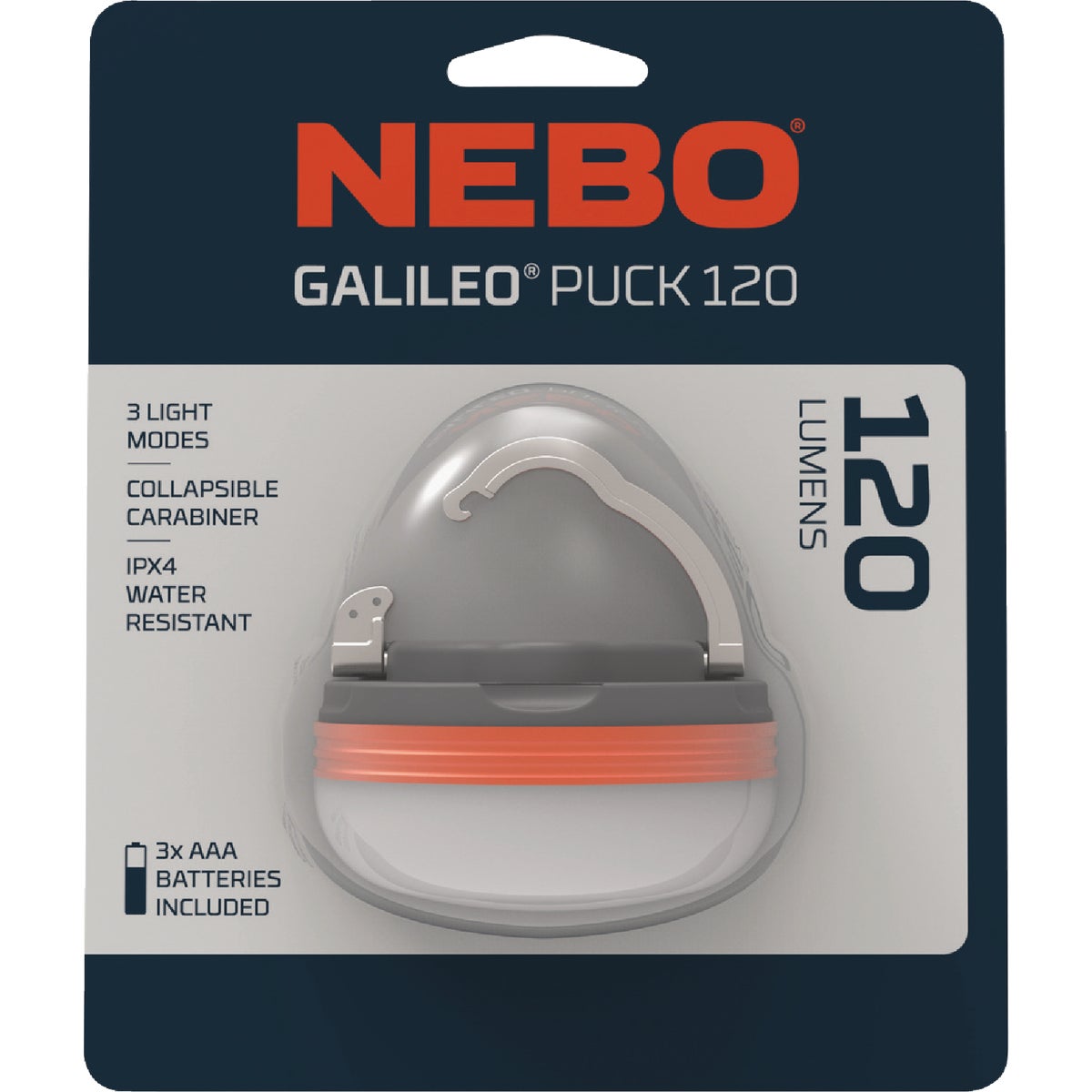 Nebo Galileo Puck 120 Lm. Compact Lantern Image 3