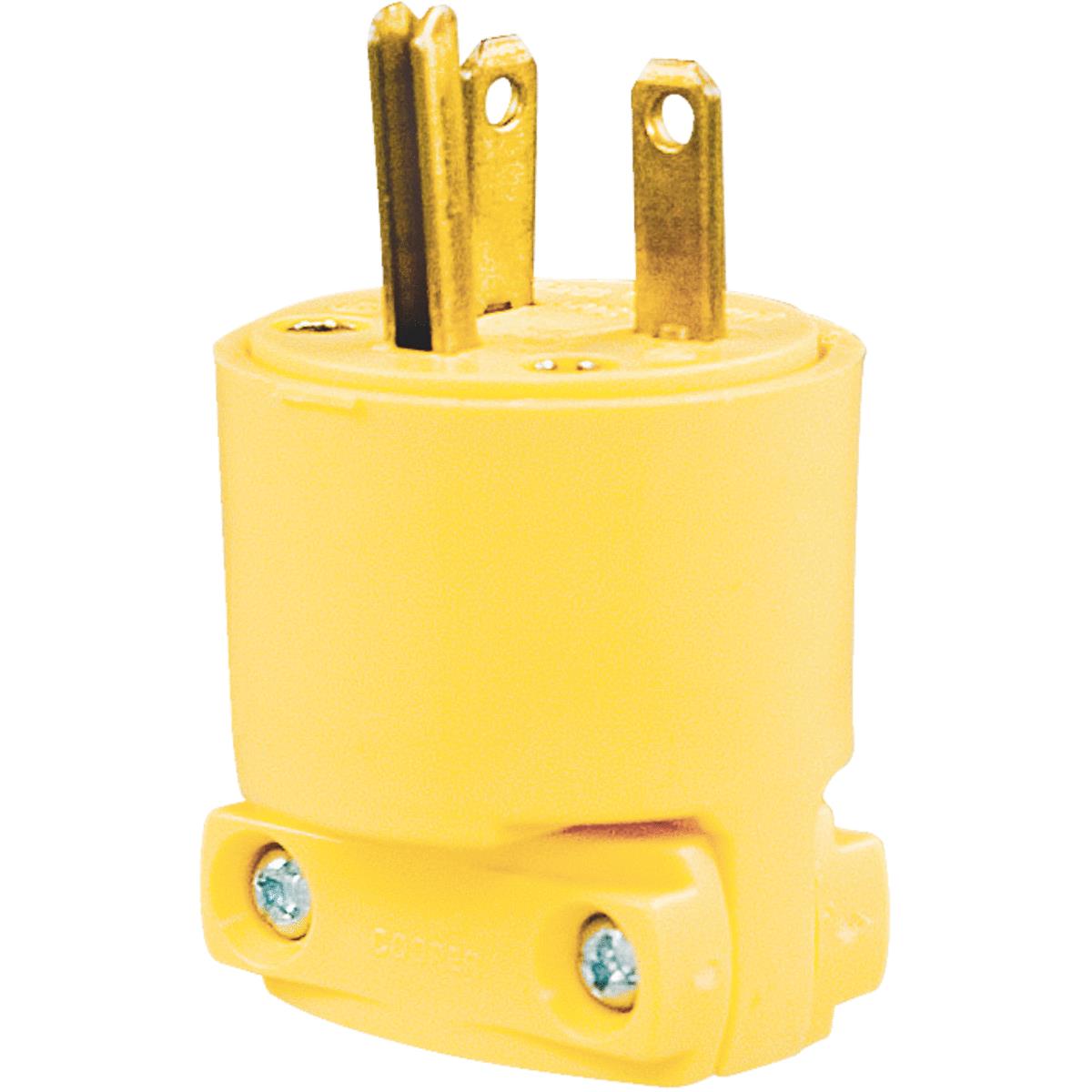 Cooper 20A 125V 3-Wire 2-Pole Commercial Grade Cord Plug