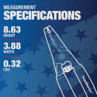 Southwire Wounded Warrior Project 8-1/2 In. 10 AWG to 20 AWG Solid/12 to 22 AWG Stranded Compact Wire Stripper Image 3