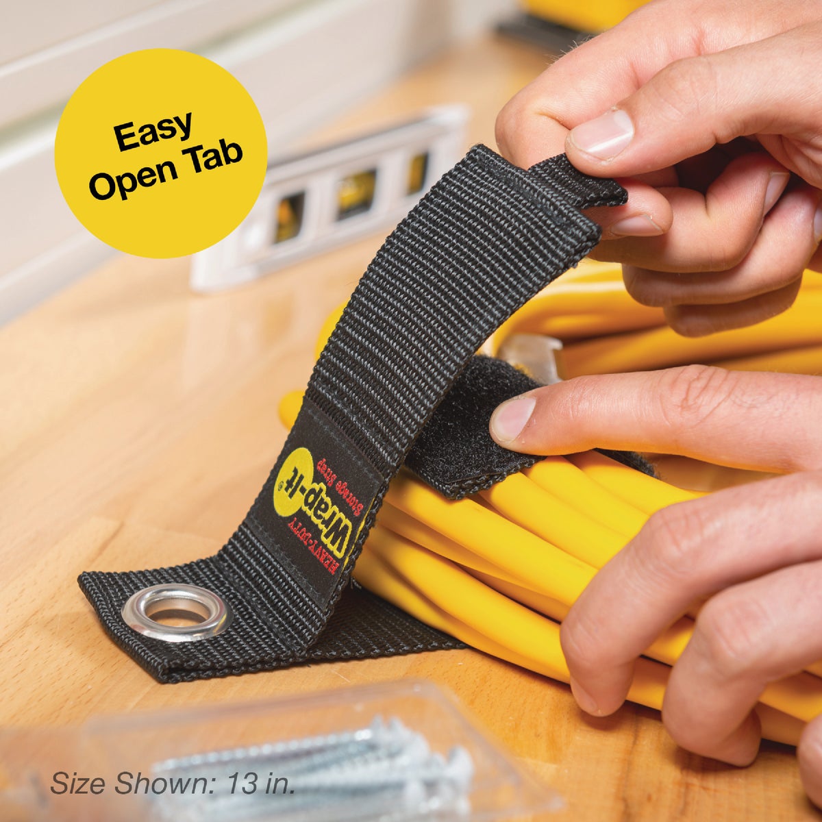 Wrap-It Storage 10 In./13 In. /17 In. Heavy-Duty Straps (6-Pack) Image 4