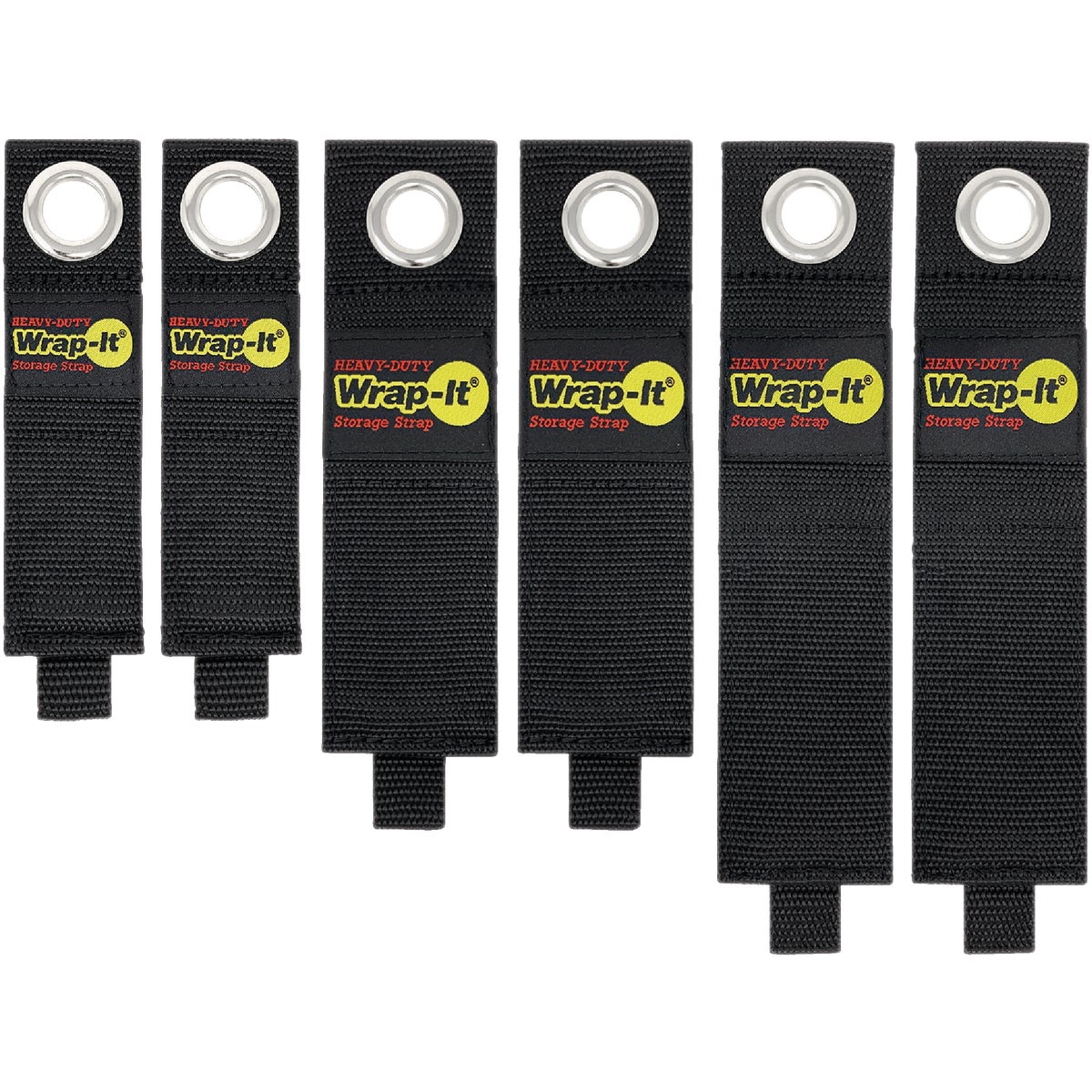 Wrap-It Storage 10 In./13 In. /17 In. Heavy-Duty Straps (6-Pack)