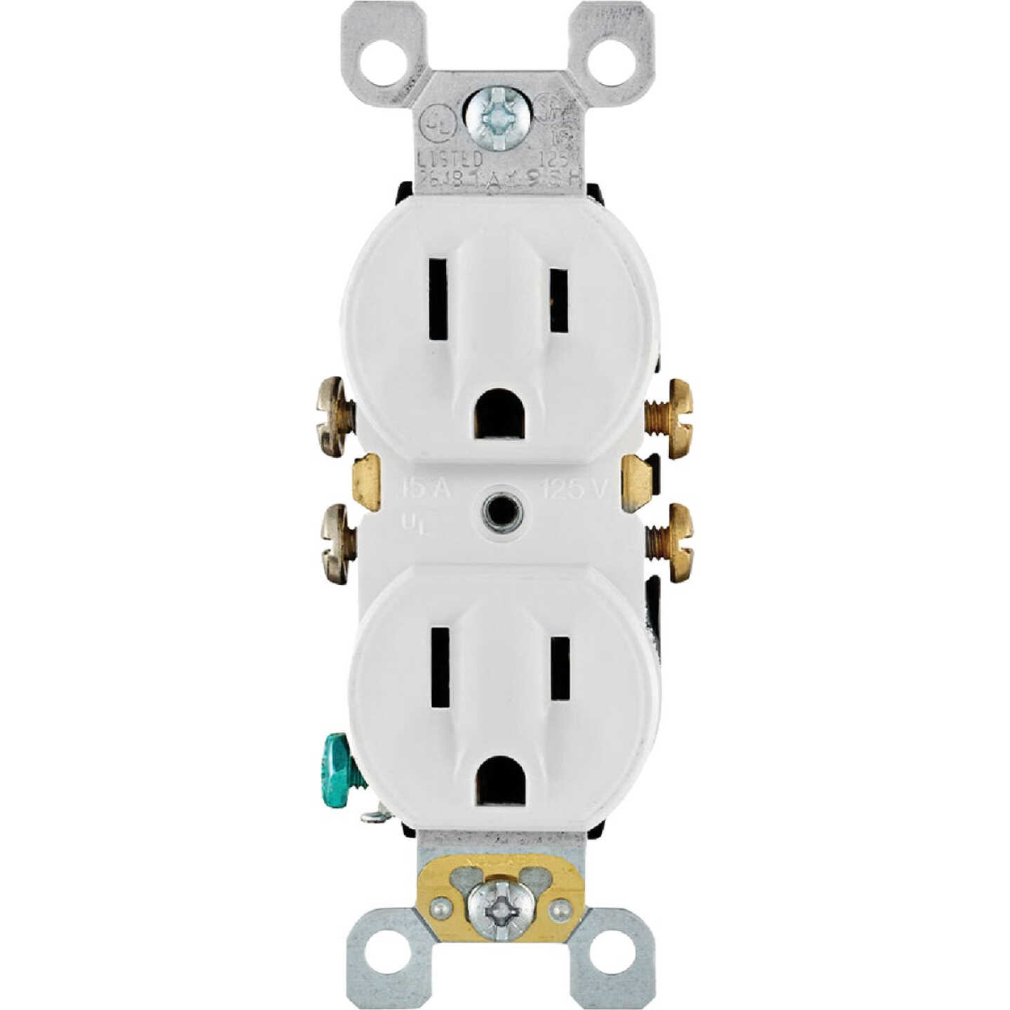 Leviton 15A White 5-15R Duplex Outlet (10-Pack) Image 2