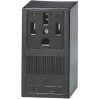 Leviton 50A Surface Mount Black 14-50R Grounding Range Power Outlet Image 4