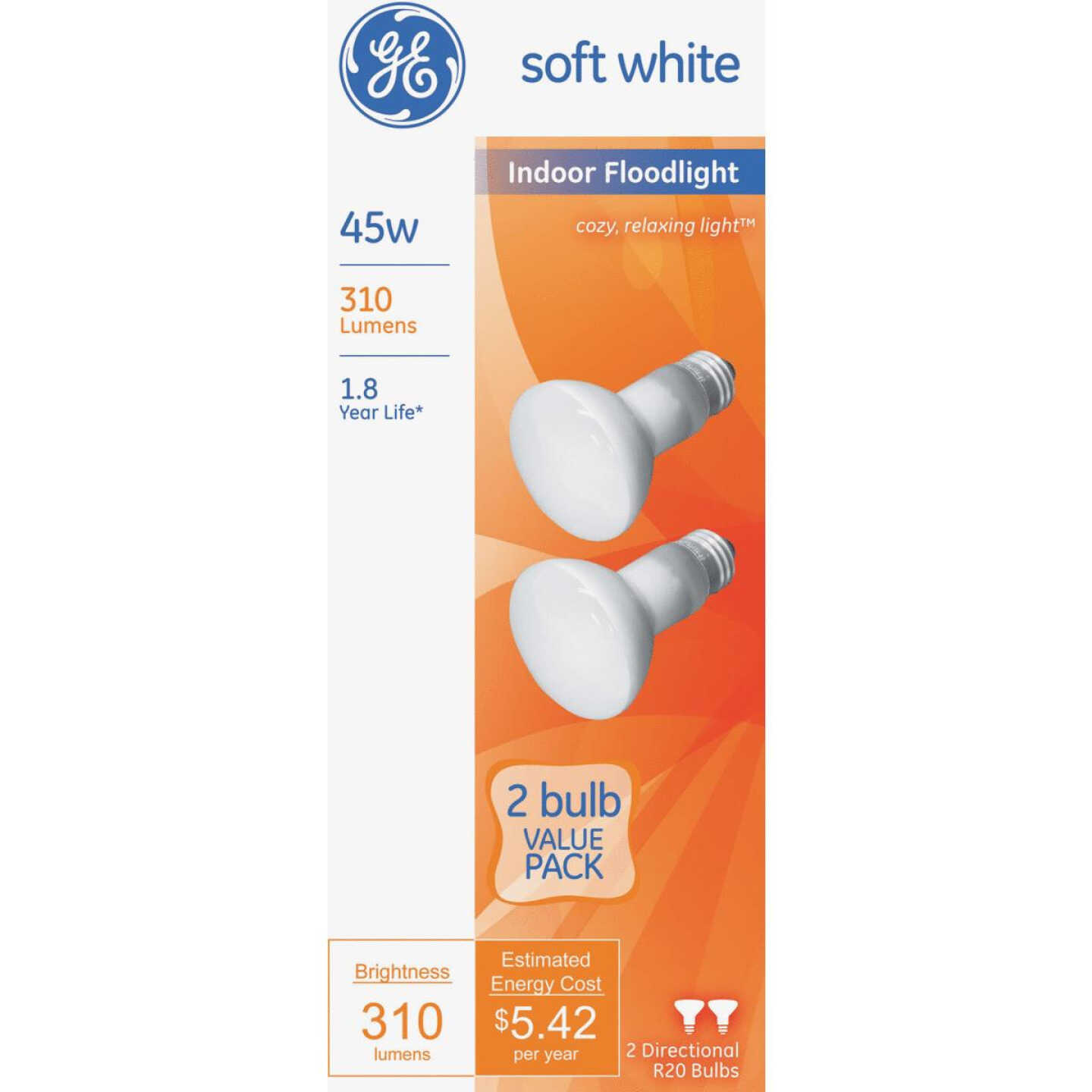 2PK45W R20 FLD REFL BULB Image 1
