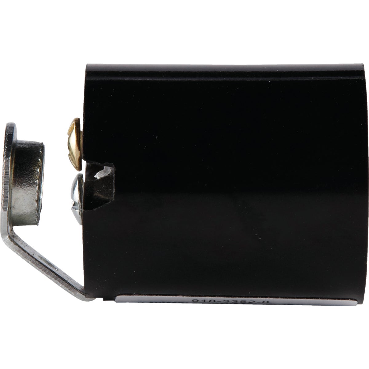 Leviton Keyless Medium Base Black Lamp Socket Image 3