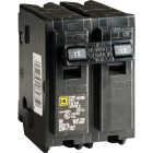 Square D Homeline 15A Double-Pole Standard Trip Circuit Breaker Image 1