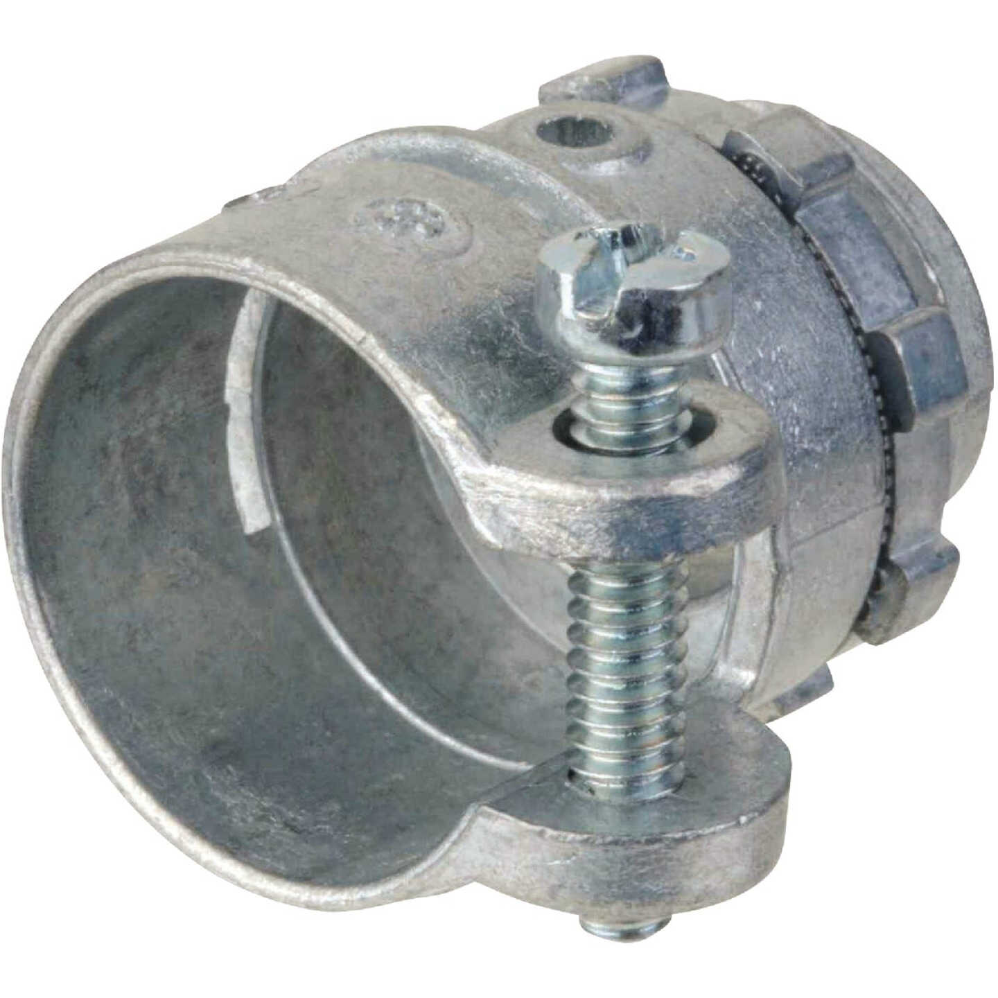 Halex 3/4 In. Straight Squeeze Armored Cable/Conduit Connector (3-Pack) Image 1