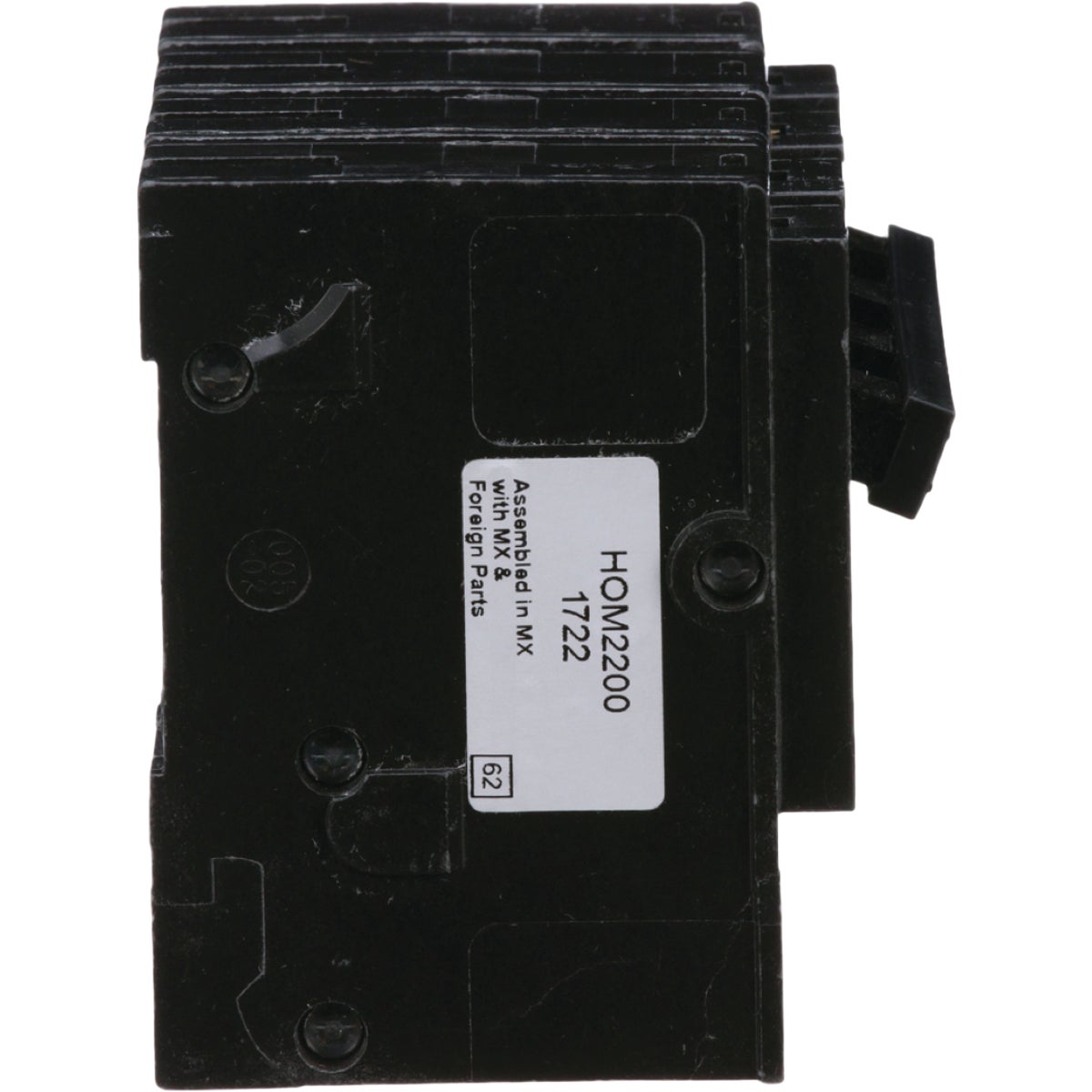 Square D Homeline 200A Double-Pole Standard Trip Main Breaker Image 4