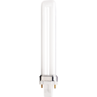 Satco 60W Equivalent Warm White GX23 Base T4 CFL Light Bulb Image 1