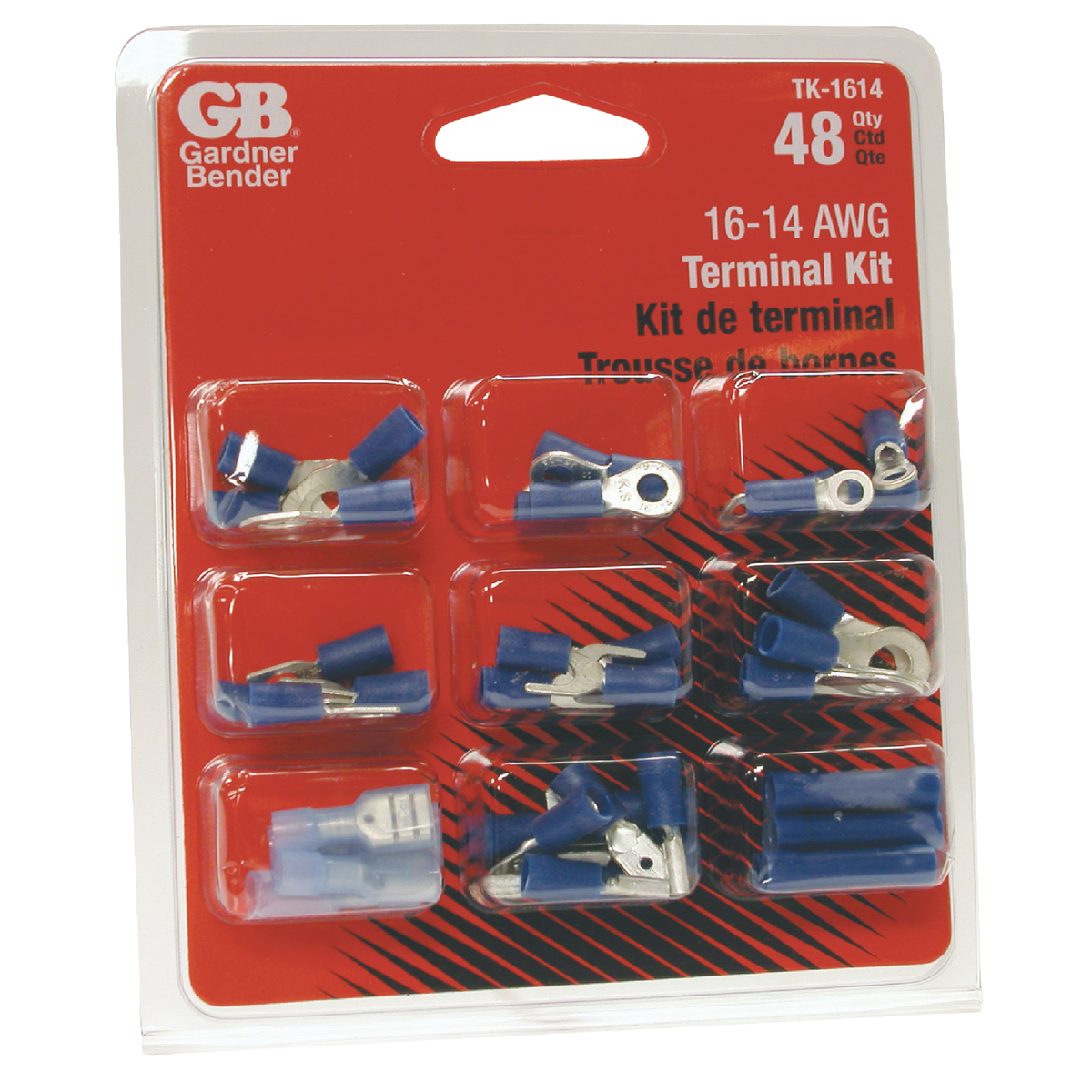 Gardner Bender 14 to 16 AWG 48 Pieces Wire Terminal Kit Image 1