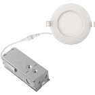 4 In. New Construction IC Rated White CCT Tunable Slim LED Downlight, 650 Lm. Image 3