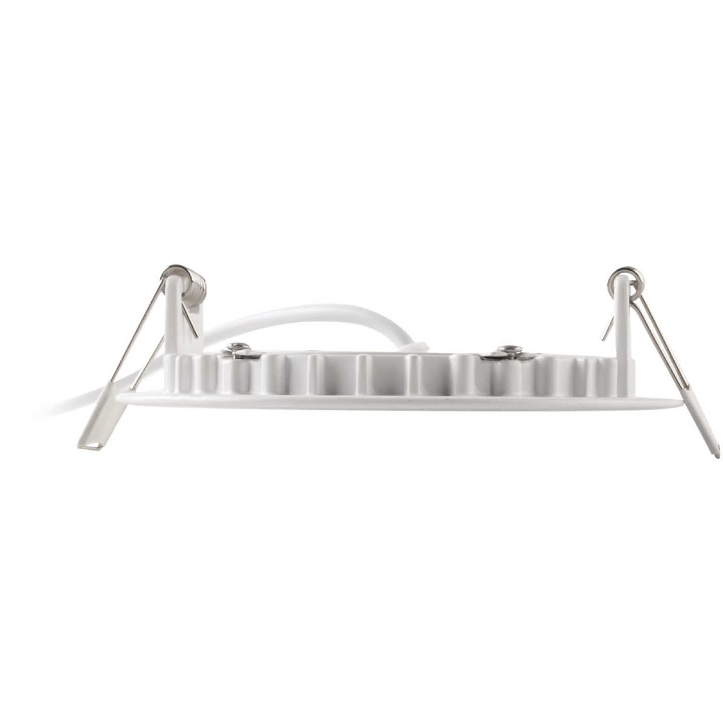 4 In. New Construction IC Rated White CCT Tunable Slim LED Downlight, 650 Lm. Image 4