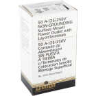 Leviton 50A Surface Mount Black 10-50R Non-Grounding Range Power Outlet Image 2