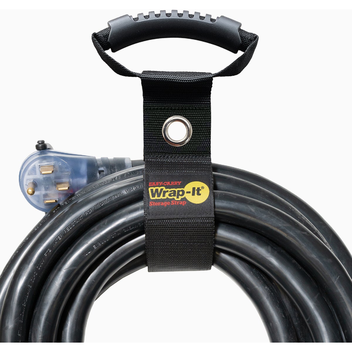 Wrap-It Storage Easy-Carry 22 In. Hook & Loop Carrying Strap with Handle Image 2