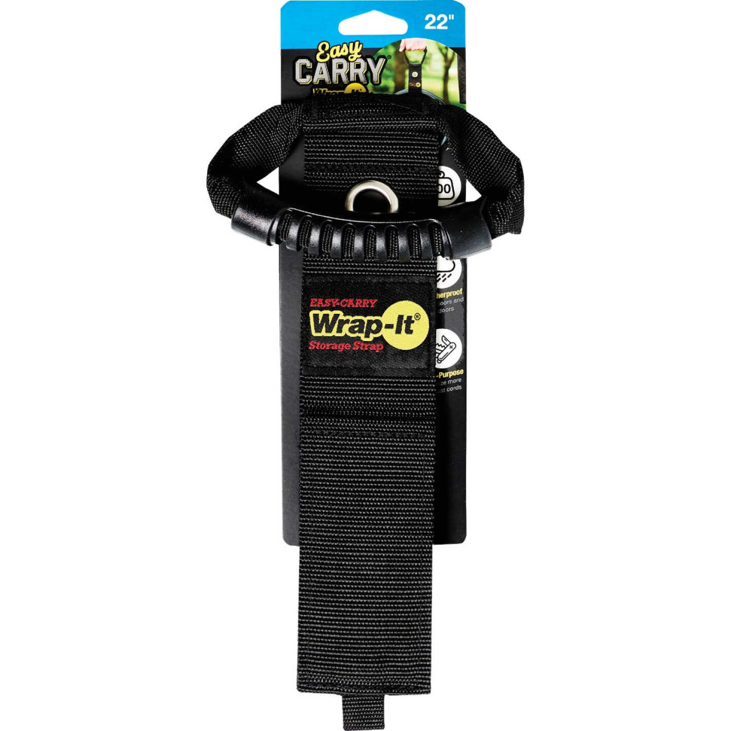 Wrap-It Storage Easy-Carry 22 In. Hook & Loop Carrying Strap with Handle Image 7