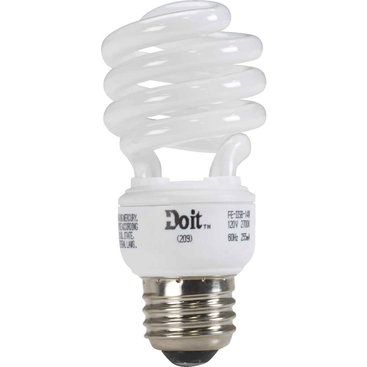 2PK 14W MINI TWIST BULB Image 1