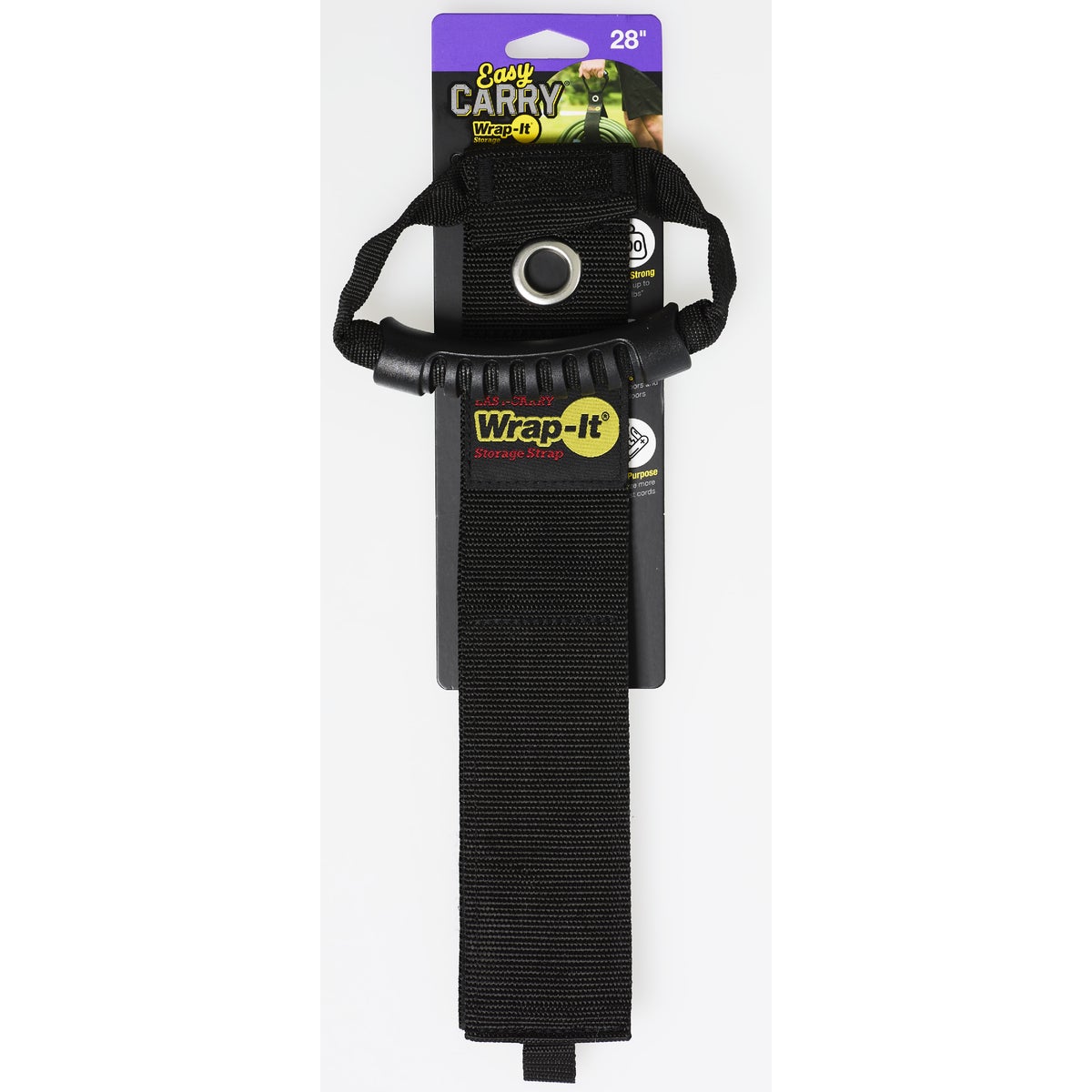 Wrap-It Storage Easy-Carry 28 In. Hook & Loop Carrying Strap with Handle Image 7