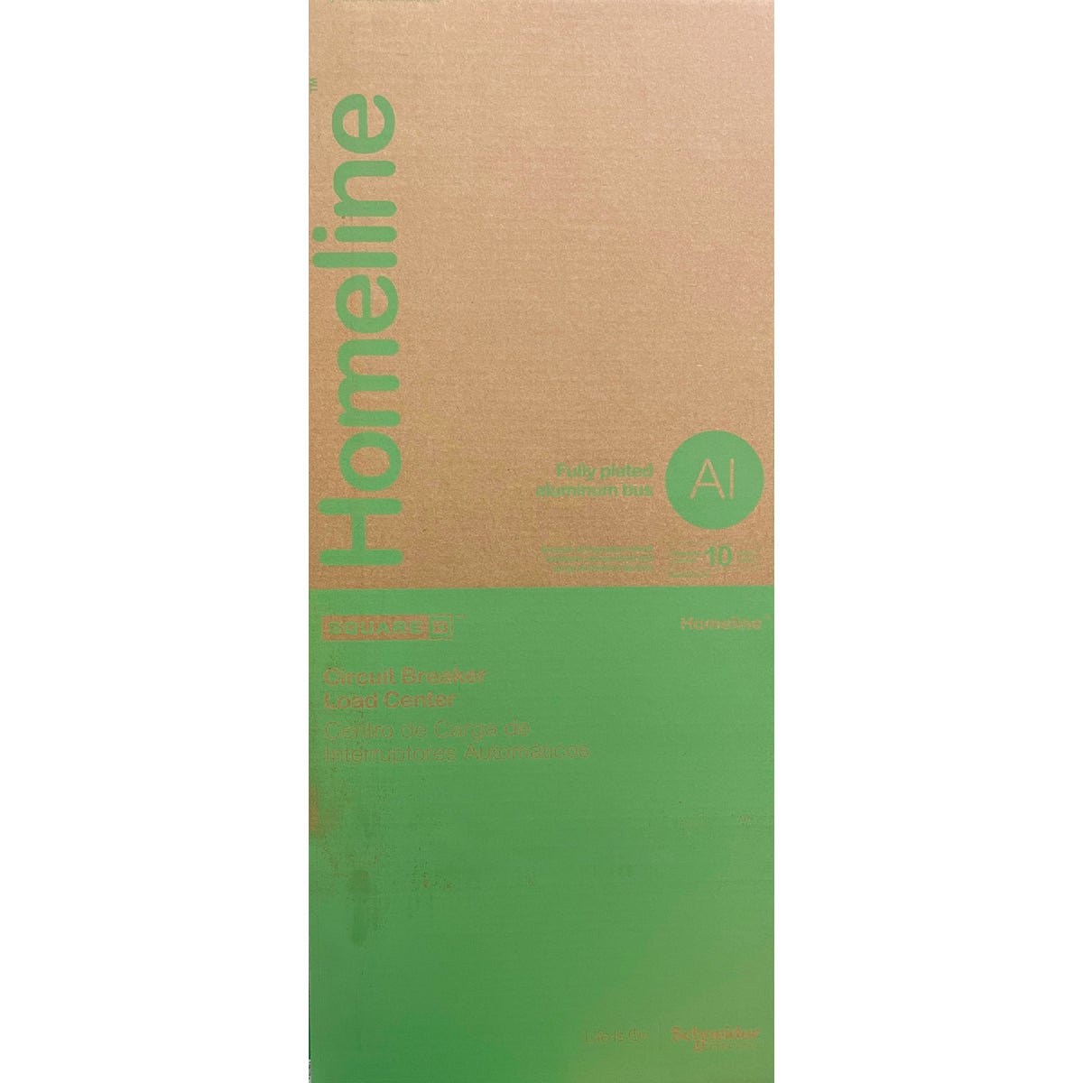 Square D Homeline 225A 30-Space 60-Circuit Indoor Plug On Neutral Main Lug Load Center with Ground Bar Image 2