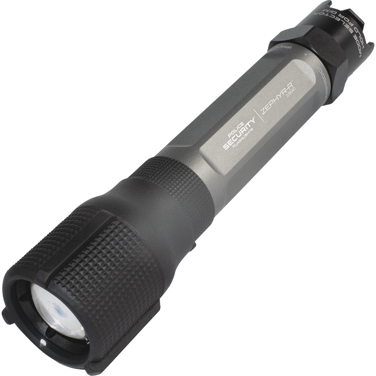 Police Security Zephyr-R 1500 Lm. LED Flashlight