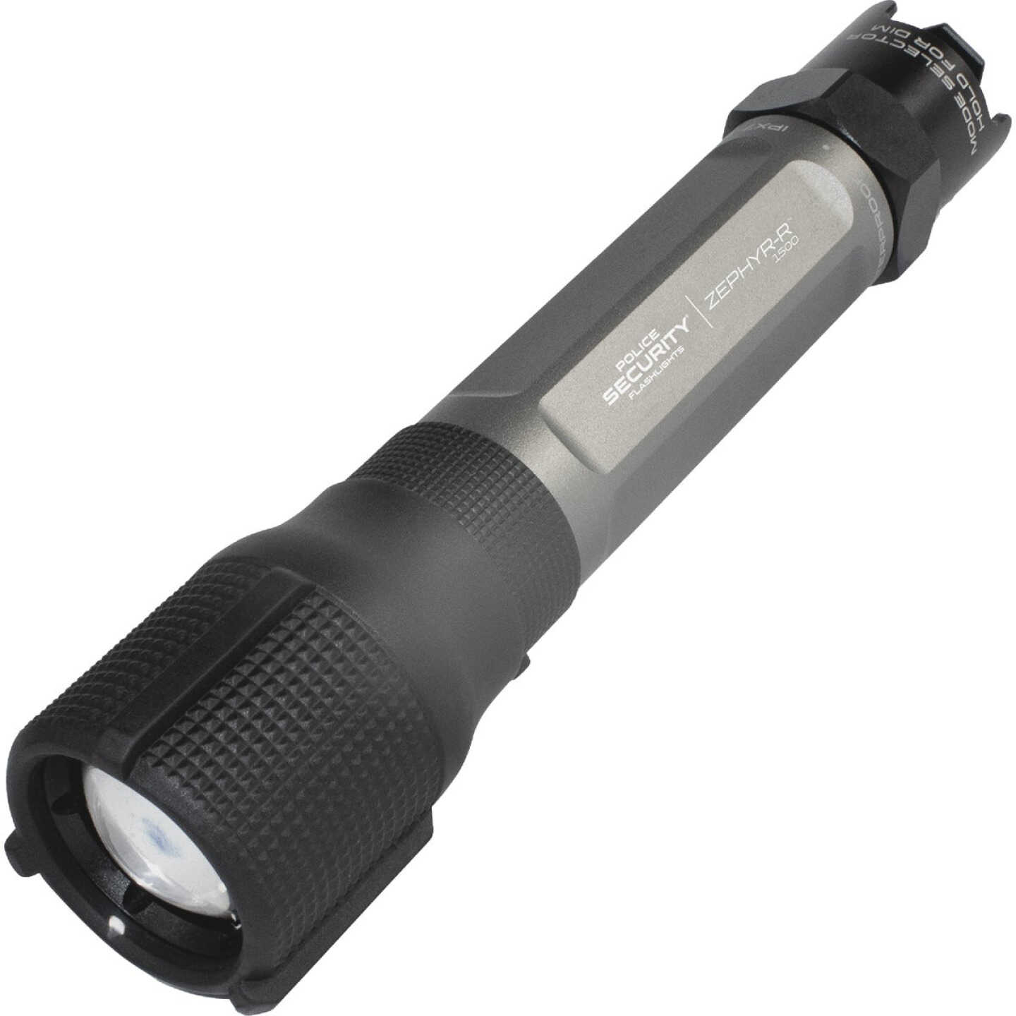 Police Security Zephyr-R 1500 Lm. LED Flashlight Image 1