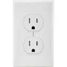 Leviton 15A White Tamper Resistant 5-15R Duplex Outlet (10-Pack) Image 3