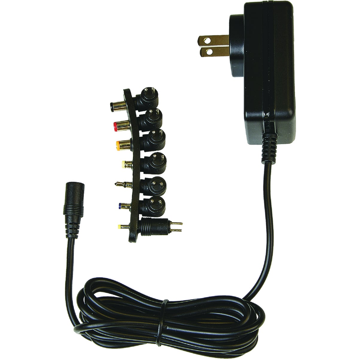 RCA Universal Black AC to DC Power Adapter Image 1