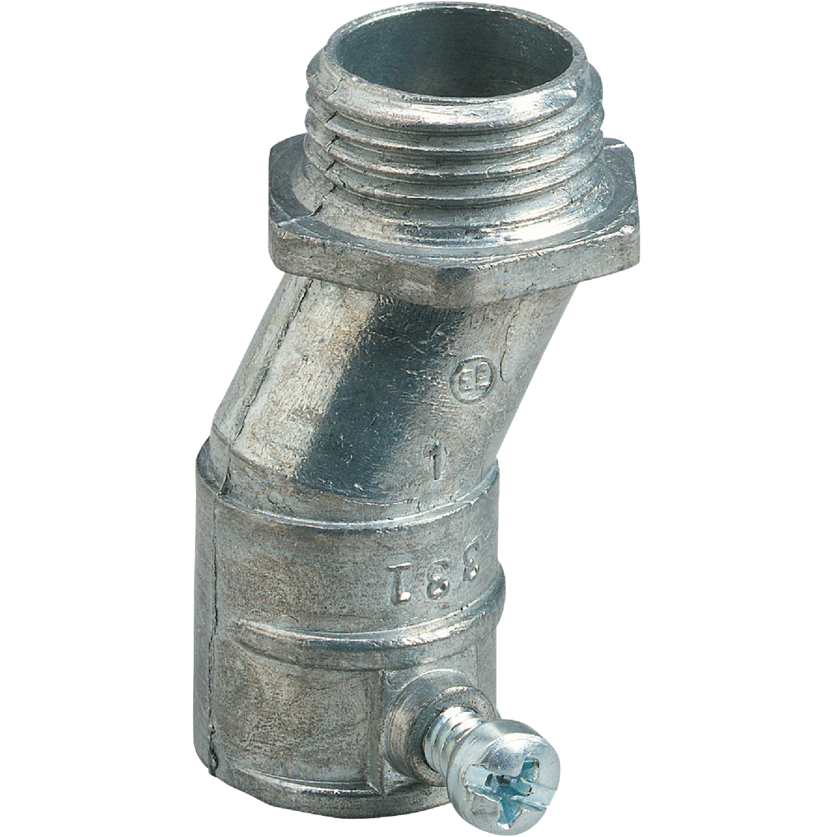 Halex 3/4 In. Set Screw 3/4 In. Offset EMT Conduit Connector Image 1