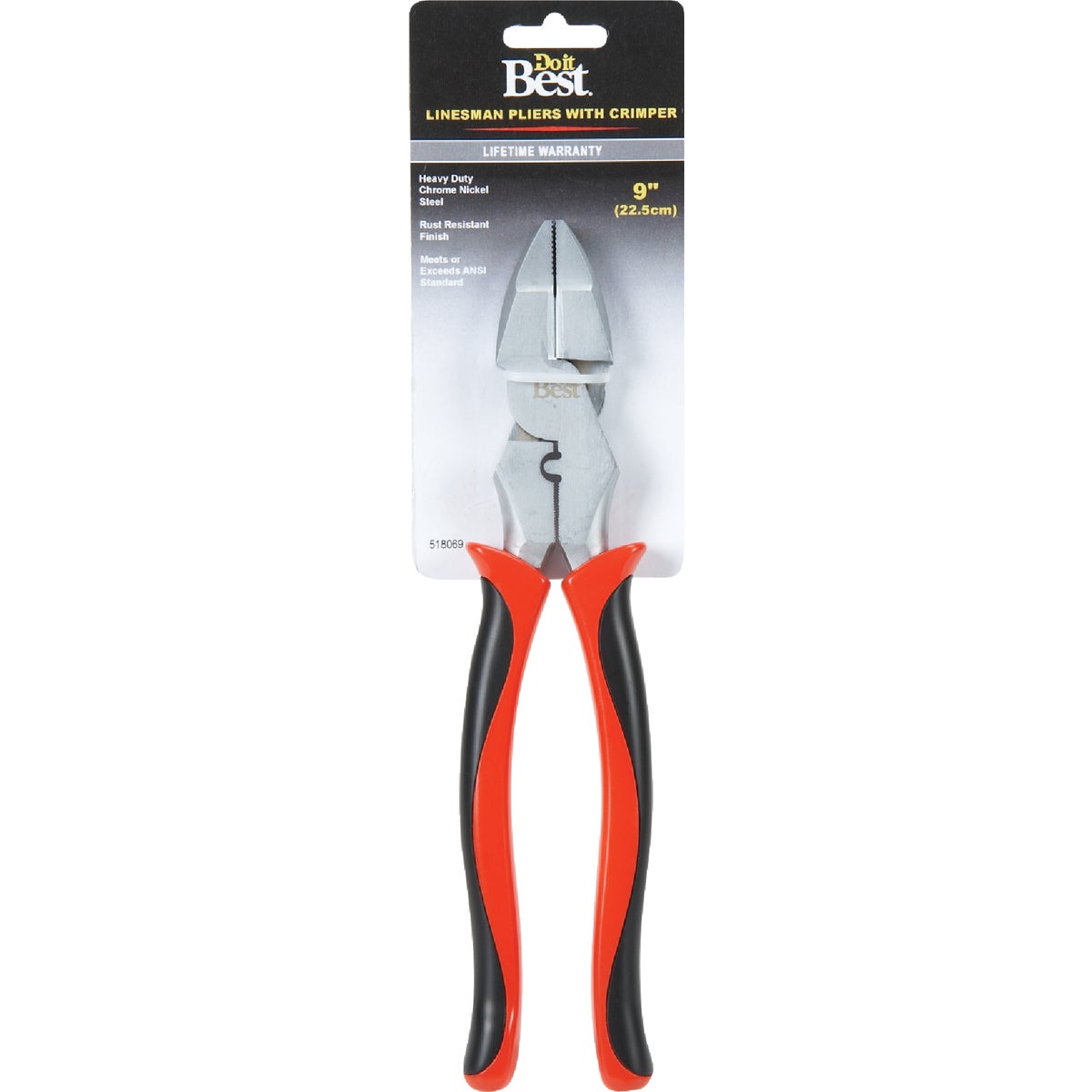 Do it Best 9 In. Linesman Pliers with Crimper Image 2