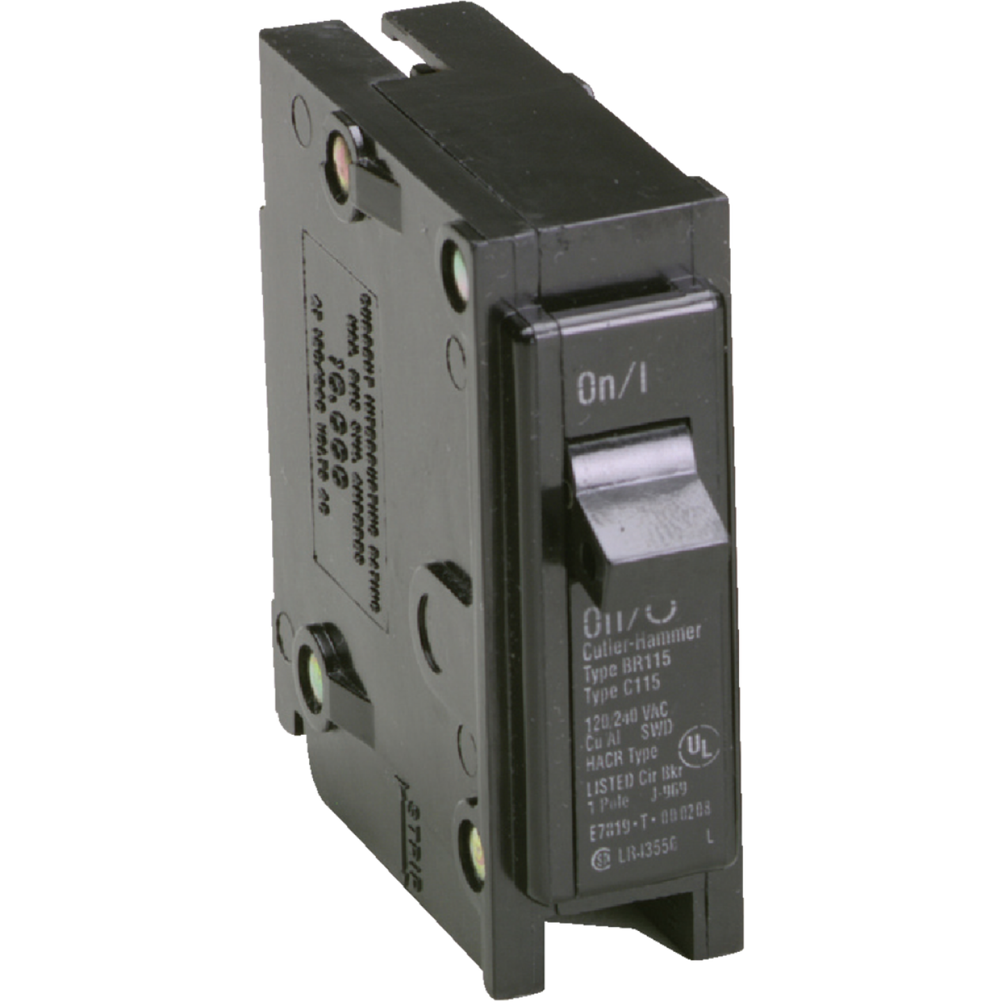 Eaton BR 15A Single-Pole Standard Trip Circuit Breaker Image 1