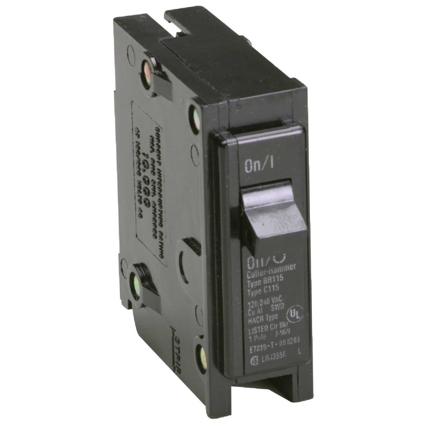 Eaton BR 20A Single-Pole Standard Trip Circuit Breaker Image 1