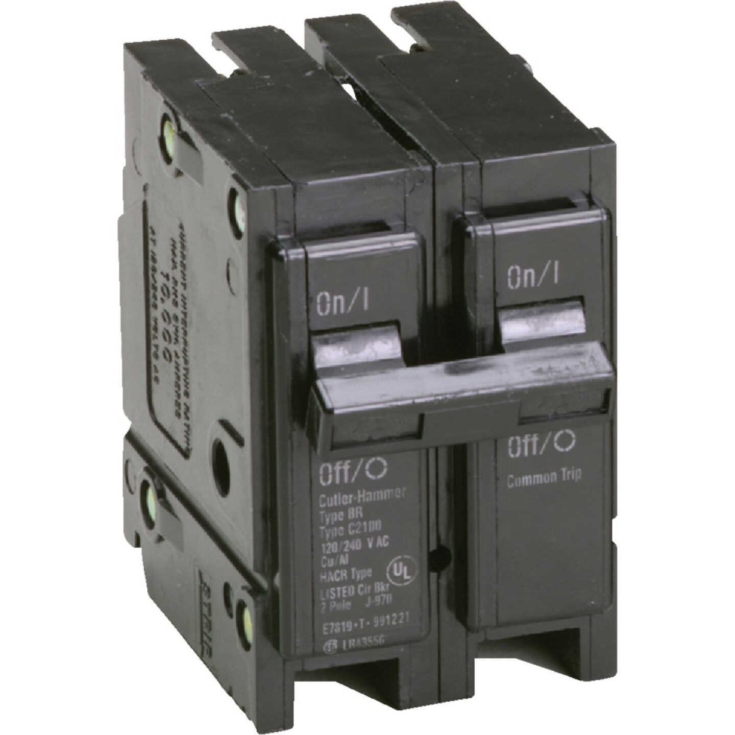 Eaton BR 15A Double-Pole Standard Trip Circuit Breaker Image 1