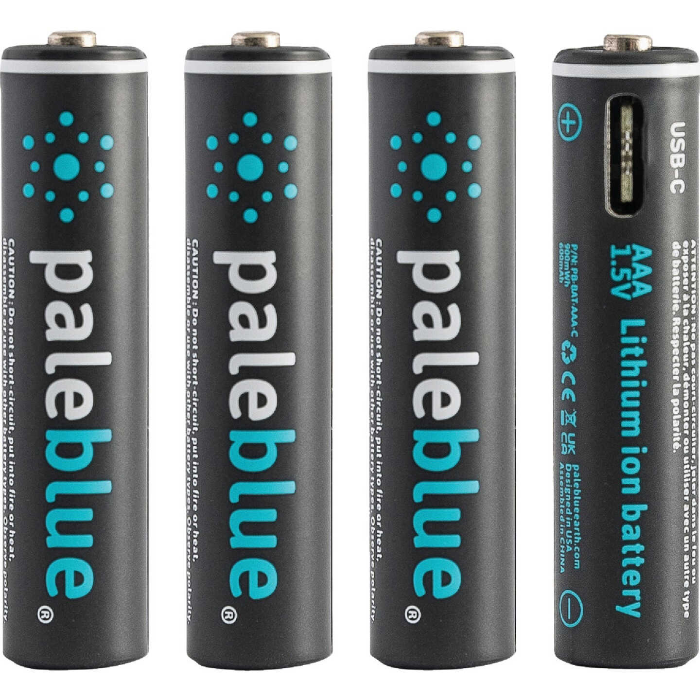 Paleblue AAA Lithium-Ion Rechargeable Battery (4-Pack) Image 6