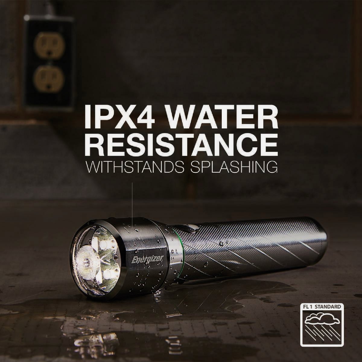 Energizer Vision HD 1200 Lm. LED Metal Rechargeable Flashlight Image 3