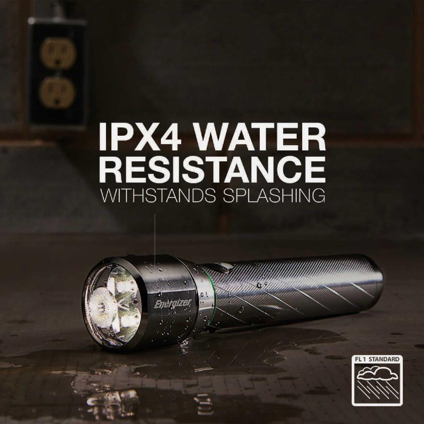 Energizer Vision HD 1200 Lm. LED Metal Rechargeable Flashlight Image 3