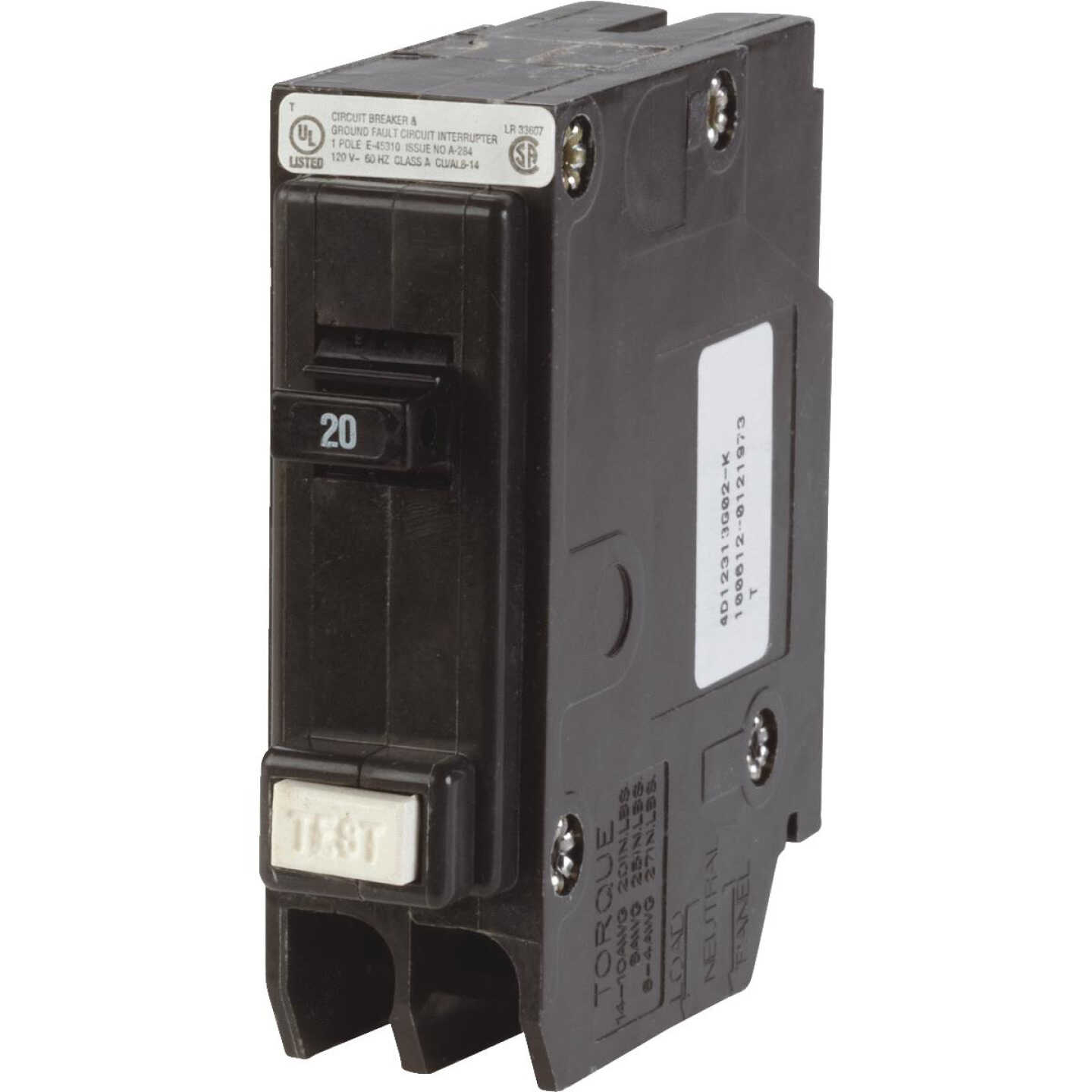 20A GFI CIRCUIT BREAKER Image 1