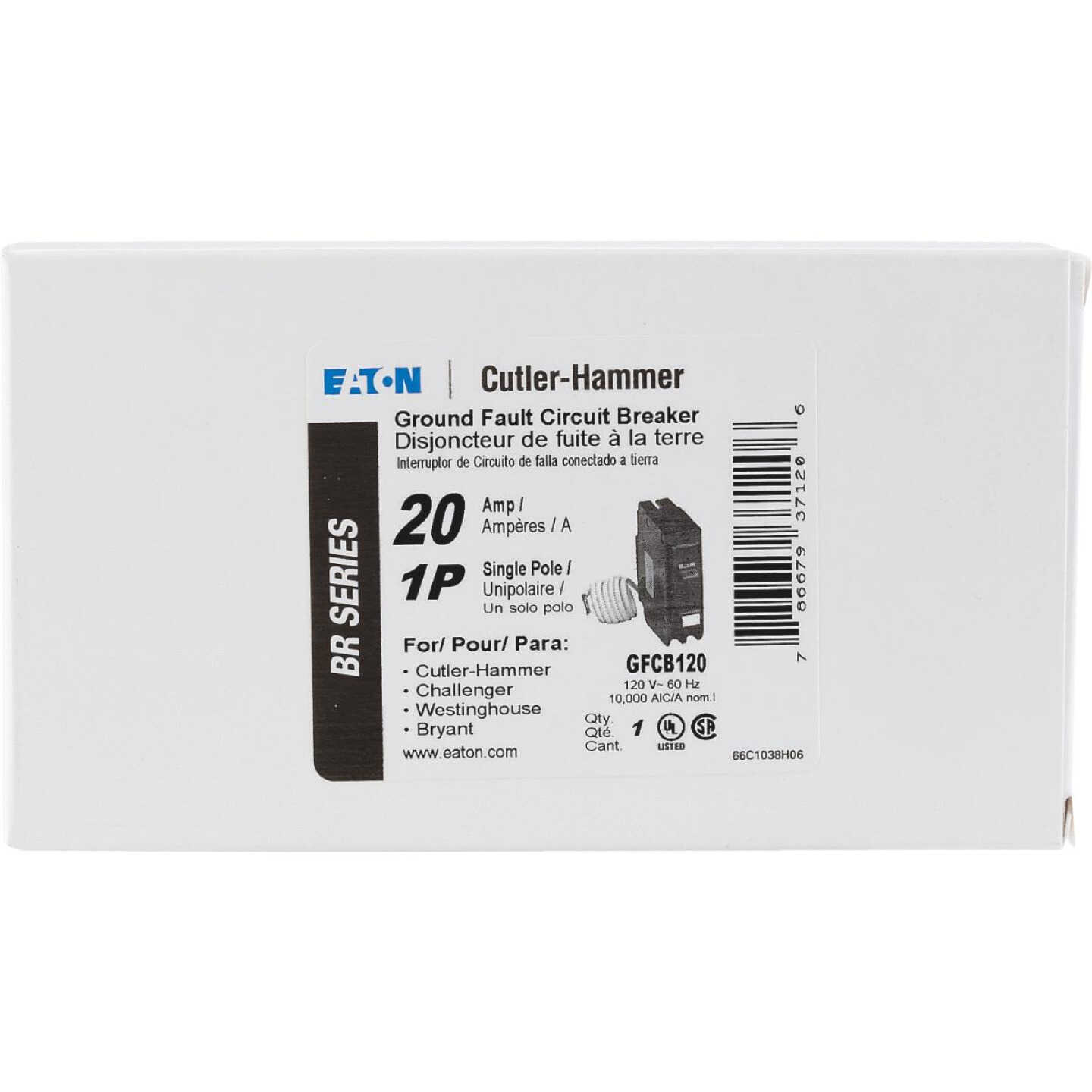 20A GFI CIRCUIT BREAKER Image 2