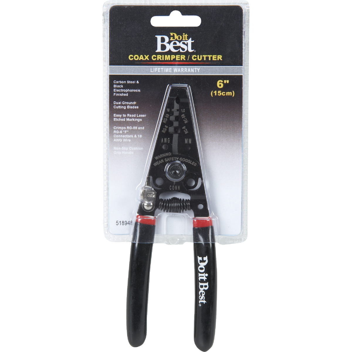 Do it Best 6 In. Coax Crimping Tool & Cutter Image 2